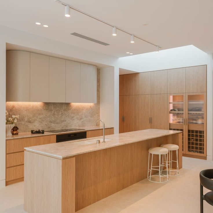 Modern kitchen cabinetry by Bhadu Cabinets